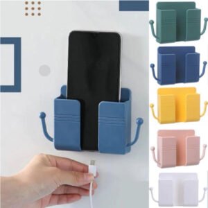 1 PCS Wall Mount Phone Holder Self-Adhesive-ওয়াল মাউন্ট ফোন হোল্ডার / রিমোট ও অর্গানাইজার