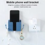 1 PCS Wall Mount Phone Holder Self-Adhesive-ওয়াল মাউন্ট ফোন হোল্ডার / রিমোট ও অর্গানাইজার - Image 2