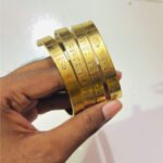 “ওম নমঃ শিবায়” অরজিনাল পিতল কারু ব্রেসলেট - Image 4