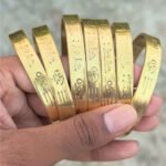 “ওম নমঃ শিবায়” অরজিনাল পিতল কারু ব্রেসলেট - Image 3