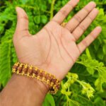 রুদ্রাক্ষ ব্রেসলেট( Stainless Still)