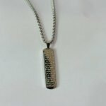 আয়াতুল কুরসি খোদাই করা প্রিমিয়াম কম্বো সেট – চেইন লকেট, আংটি ও ব্রেসলেট | Silver - Image 5