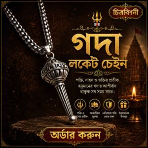 গদা লকেট চেইন-স্টেইনলেস স্টিল । চিত্রবিপণী